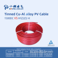 Cable de pv de aleación de lintación de cobre aleación de aluminio de cobre